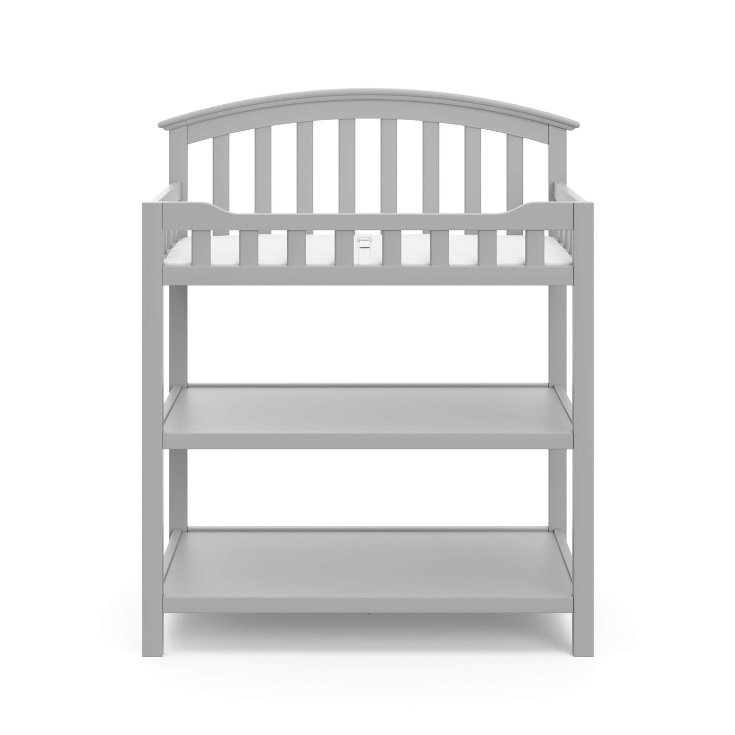Graco Changing Table with Water-Resistant Changing Pad (White) – GREENGUARD Gold Certified, Multi Storage Nursery Changing Table for Infants and Babies