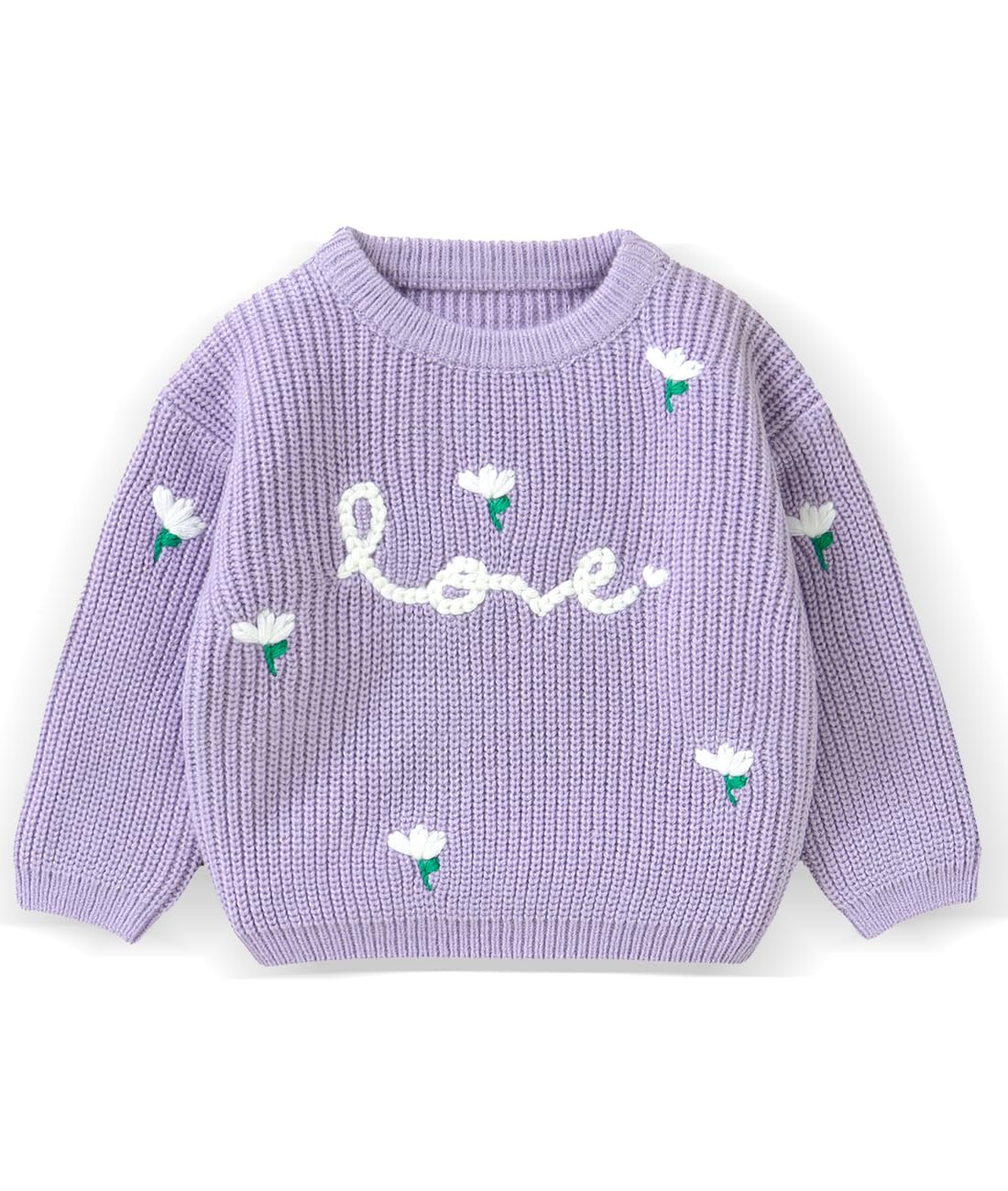 Infant Toddler Baby Girl Oversized Sweater Long Sleeve Sweaters Fall Winter Tops Clothes