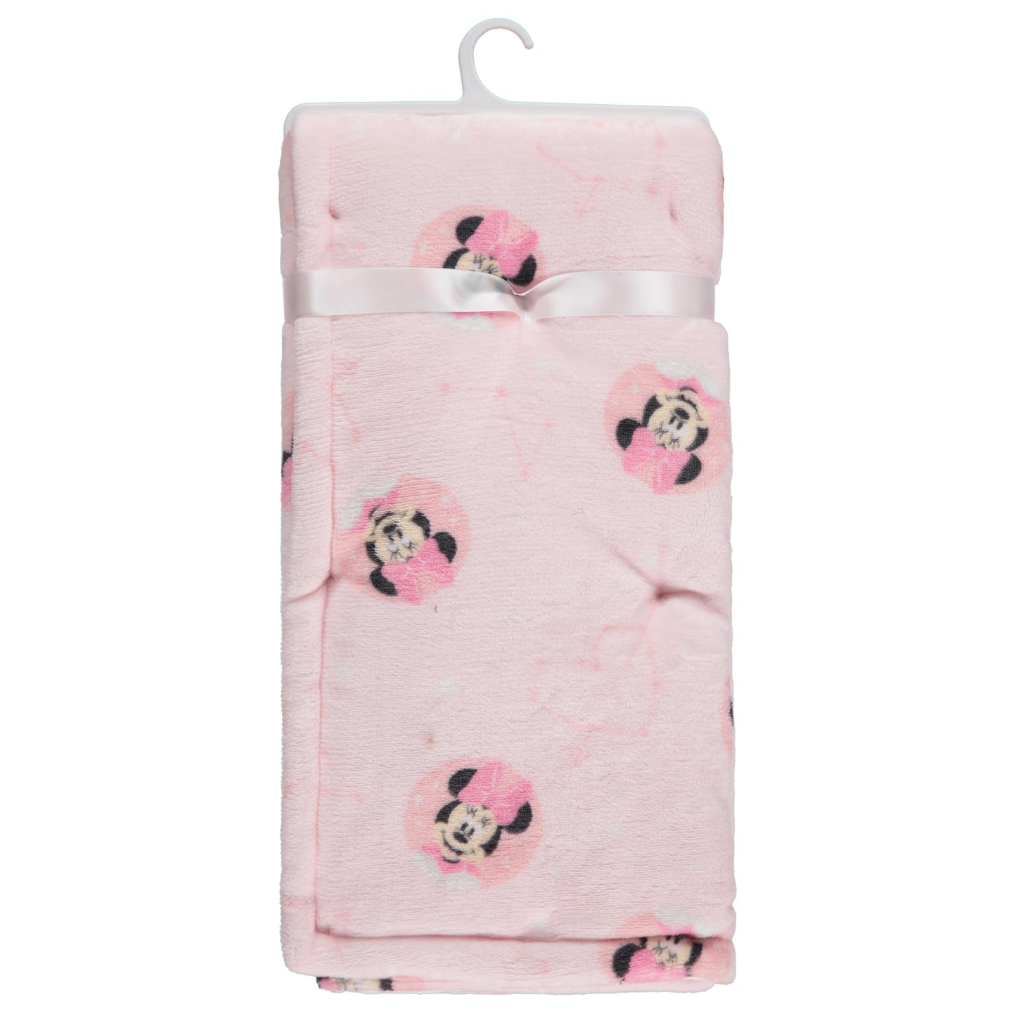 Disney Mickey Mouse, Minnie Mouse, Winnie The Pooh, Lilo and Stitch 2-Ply Infant Blanket - Soft Fleece with Polyfill - Cozy and Warm Baby Blanket for Baby Boys and Girls, 30x40 Inches