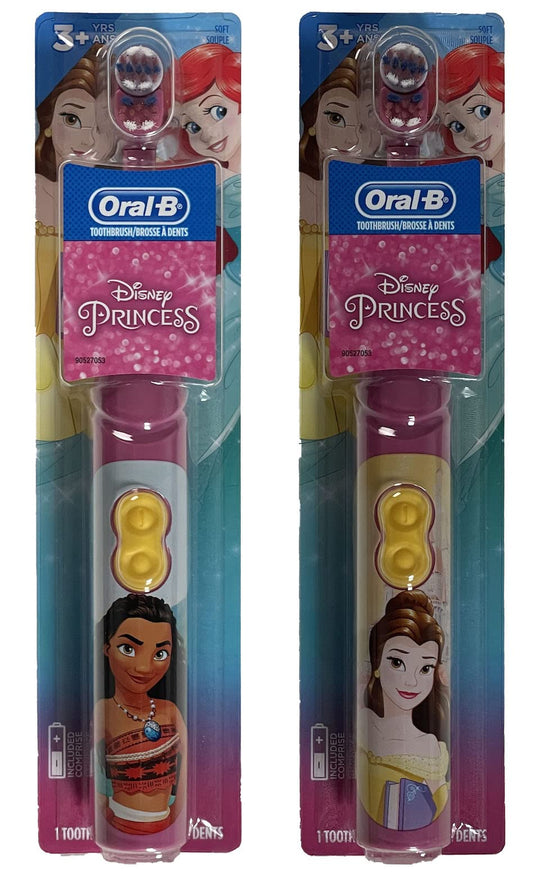 Oral-B Kids Battery Power Electric Toothbrush Featuring Disney's Frozen for Children and Toddlers age 3+, Soft (Characters May Vary)