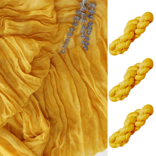 FEXIA Beige Cheesecloth Table Runner 35x120 Inches Ivory Gauze Rustic Boho Spring Easter Table Runner for Engagement Party Decorations Bridal Shower Wedding Party First Communion Centerpiece