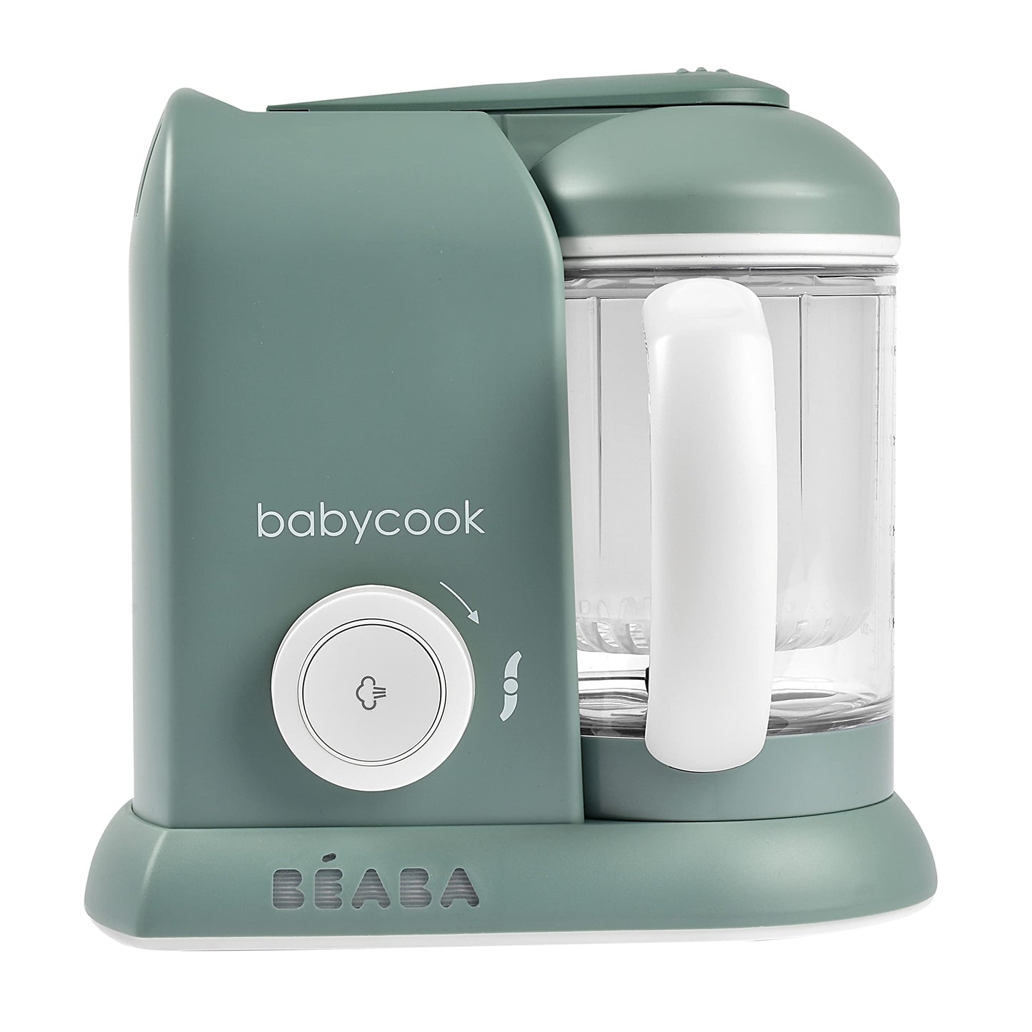 BEABA Babycook Solo 4 in 1 Baby Food Maker, Puree Steamer and Blender for Purees, Grinder with Auto Steam Cooking, Lrg Capacity 4.5 Cups 27 Servings in 20 Mins, Rose Gold