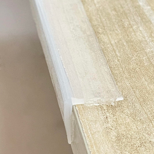 Edge Protector 100% Silicone, Baby Proofing Clear Table Corners Guards, Pre-Taped Adhesive Soft for Kids Proof Safety, Wall Furniture Bumper