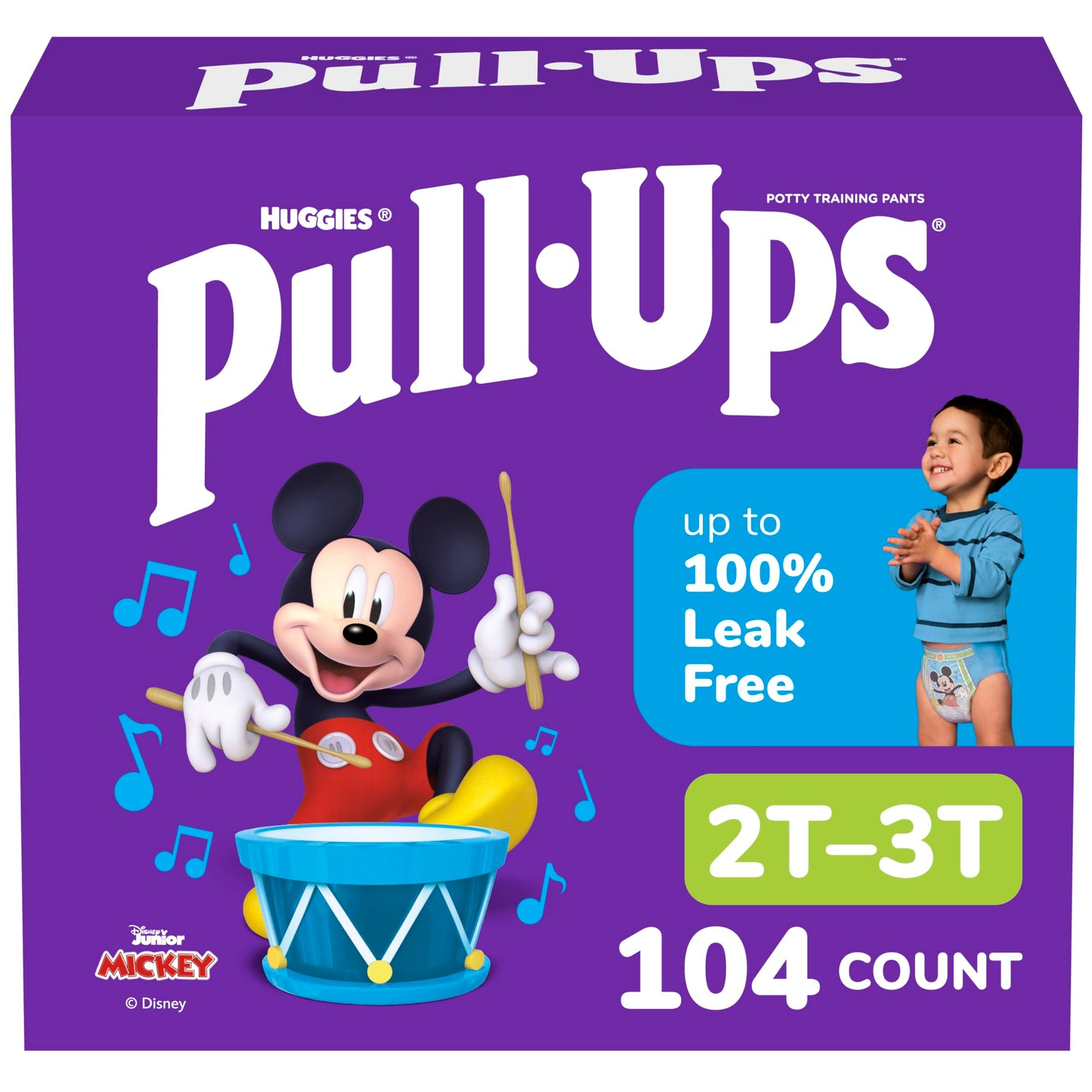 Pull-Ups Boys' Potty Training Pants, 3T-4T (32-40 lbs), 112 Count (4 Packs of 28)