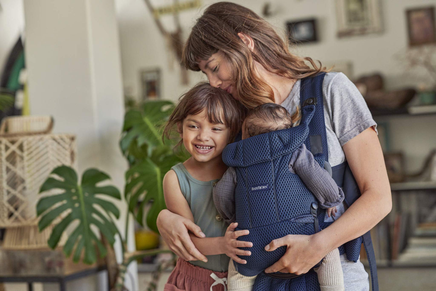 BabyBjörn Baby Carrier Free, 3D Mesh, Dusty Pink