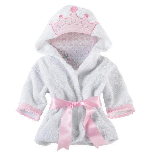 Baby Aspen "Utterly Adorable Cow Hooded Towel/Baby Robe, 0-9 Months