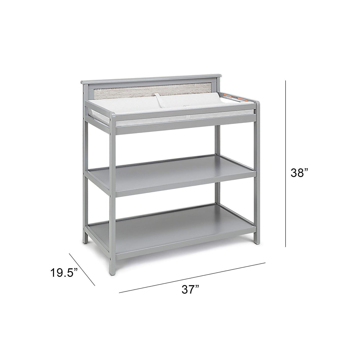 Suite Bebe - Connelly Changing Table - Vintage Walnut