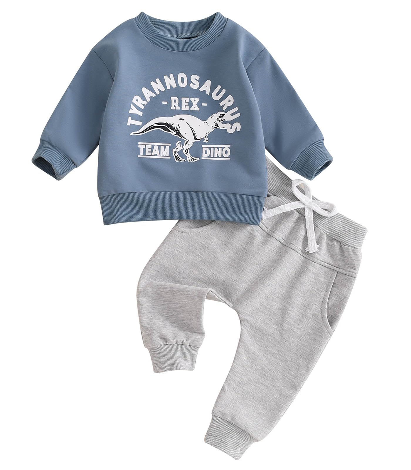 Toddler Boy Clothes Pretty Fly for A Little Guy Outfit Long Sleeve Sweatshirt Top Jogger Pants Cute 2Pcs Set 0-3T
