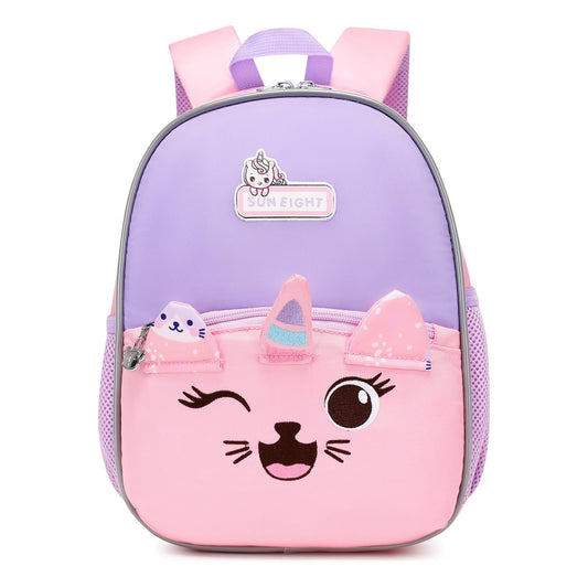 Toddler Backpack for 1-3 Year Old Girls & Boys Waterproof 3D Animal Cartoon Rabbit Design Kids Travel Backpack Lightweight Preschool Daycare Bag with Adjustable Straps(Little White Rabbit)