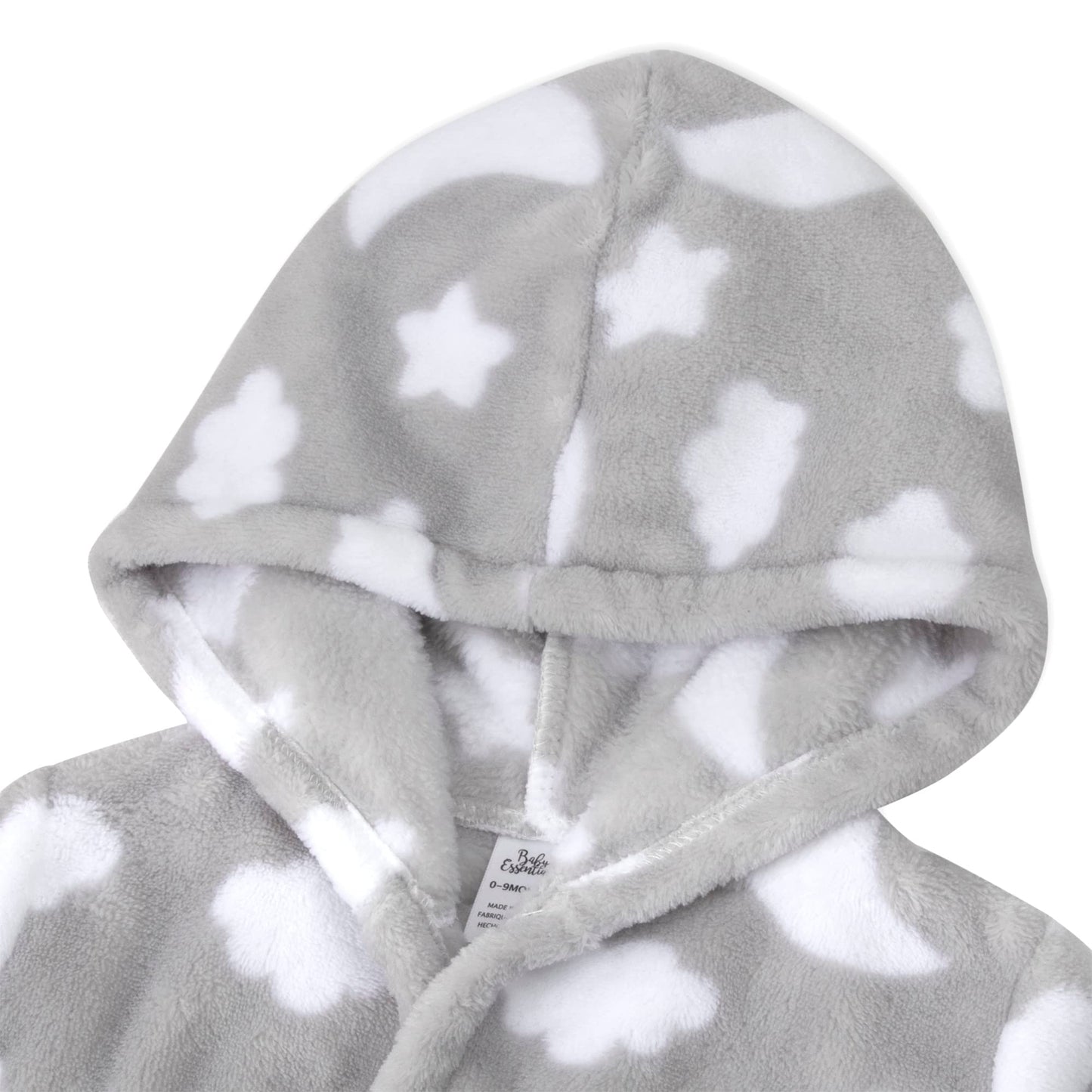 Baby and Infant Bath Robe with Hood and Baby Beach Cover Up for Boys and Girls 0-9 Months (Enchanted Evening)