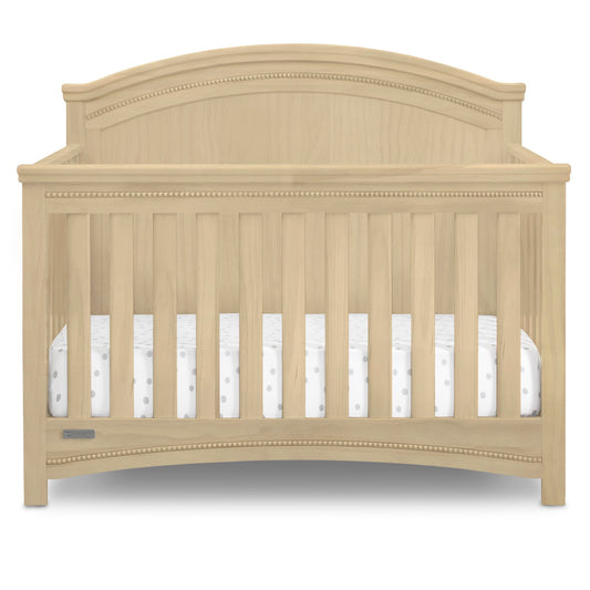 Delta Children Simmons Kids SlumberTime Emma Convertible Crib N More, Grey