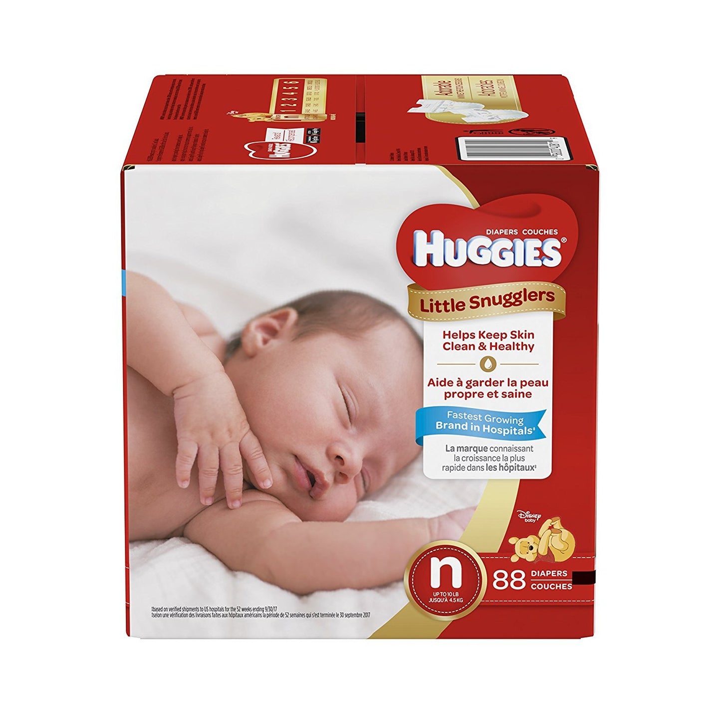 Huggies Newborn Diapers, Little Snugglers Baby Diapers, Size Newborn (up to 10 lbs), 31 Count