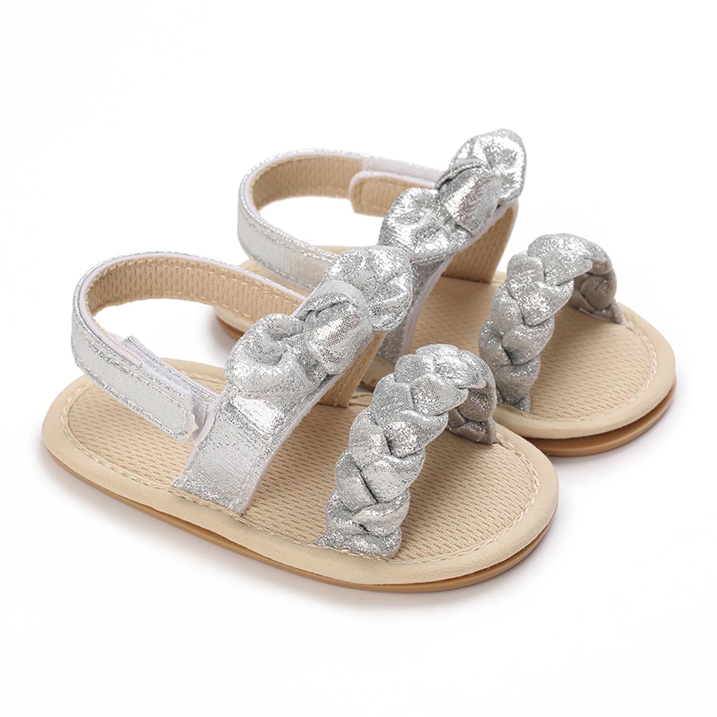 Baby Girl Sandals Summer Crib Shoes Bowknot Soft Sole Infant Girls Princess Dress Flats First Walker Shoes