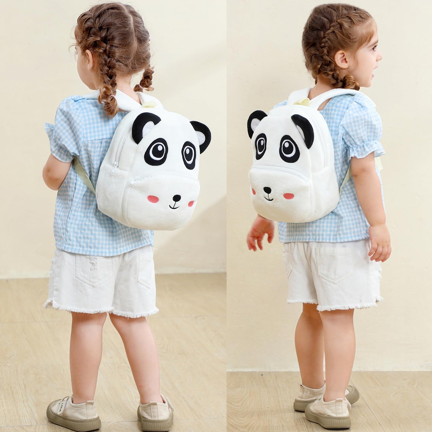 Toddler Backpack for Girls Boys School Small Backpacks Toddler Back Pack Stuffed Animal Backpack Kawaii Kids Mini School Bag Preschool Age 2-4 Unicorn