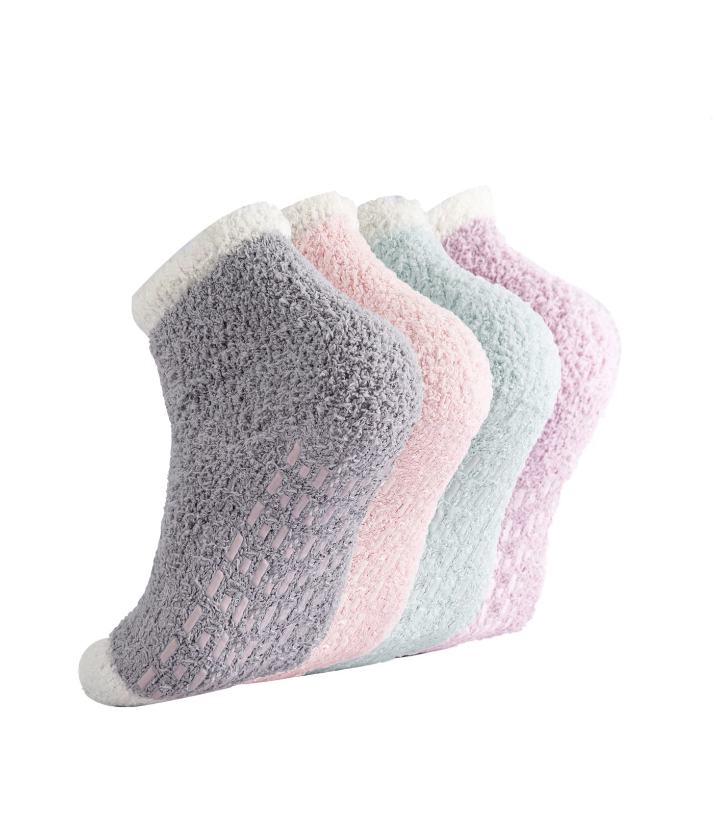 Breslatte Non Slip Hospital Socks with Grips for Women Grip Slipper Socks for Women Gifts