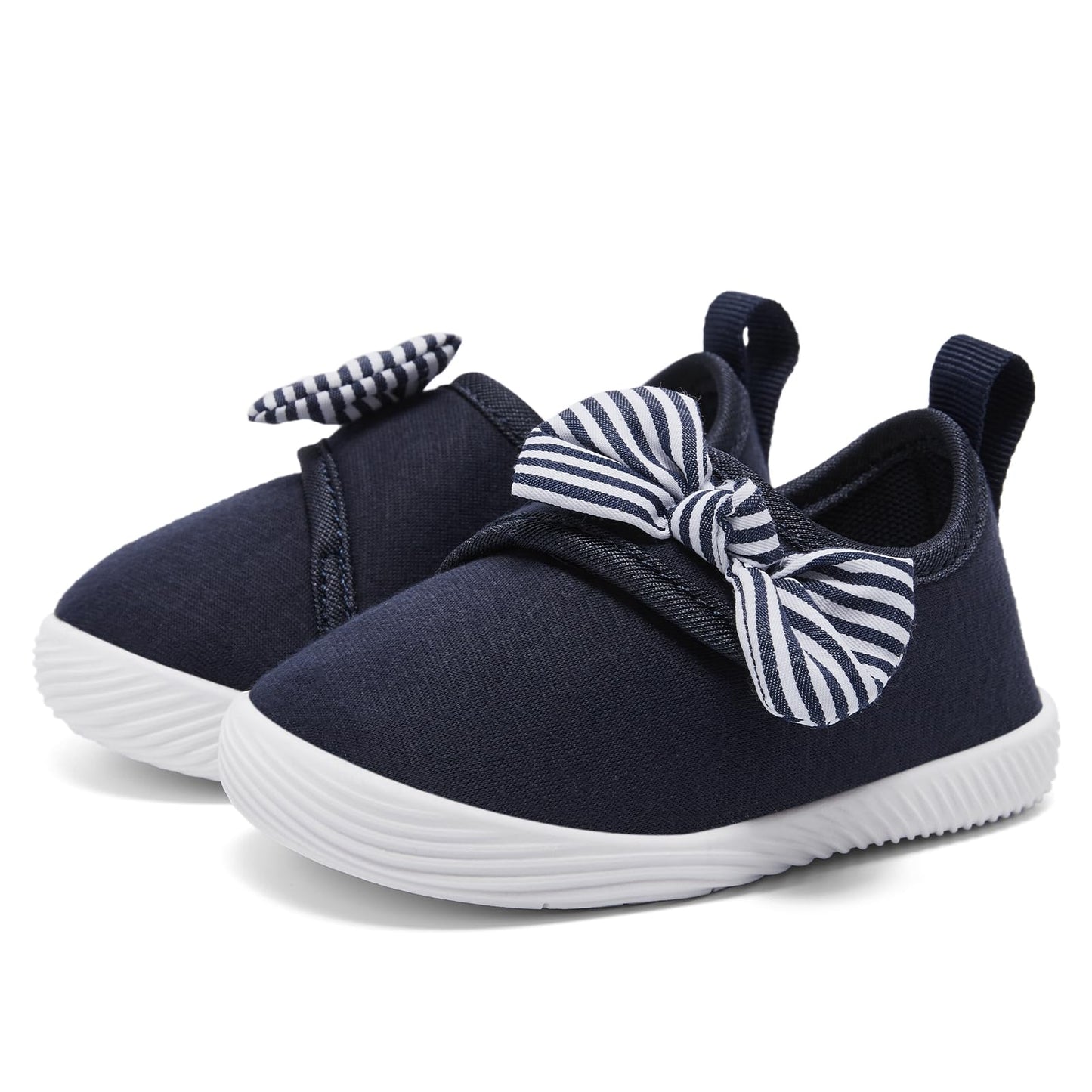 MORENDL Baby First Walking Shoes Toddler Slip On Shoes Infant Mesh Breathable Sneakers