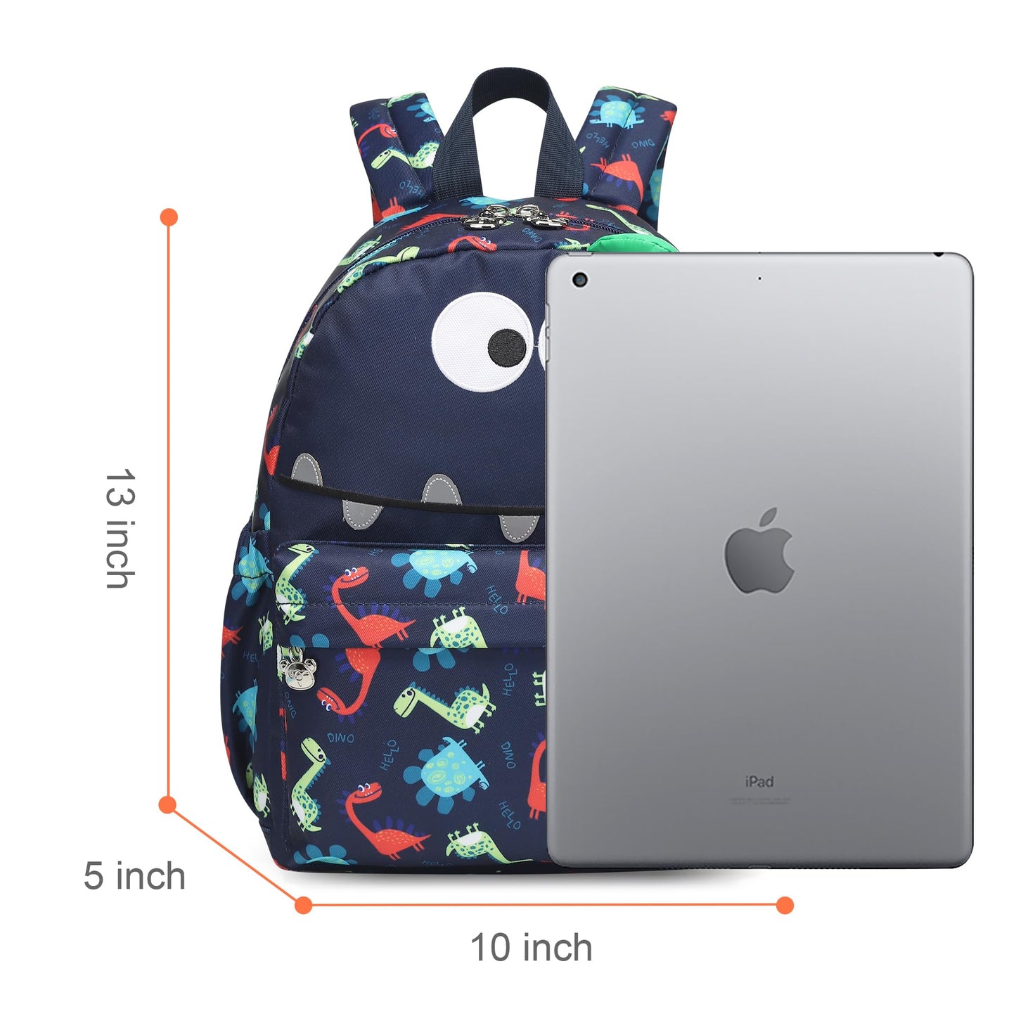 Toddler Backpack for 1-3 Year Old Girls & Boys Waterproof 3D Animal Cartoon Rabbit Design Kids Travel Backpack Lightweight Preschool Daycare Bag with Adjustable Straps(Little White Rabbit)