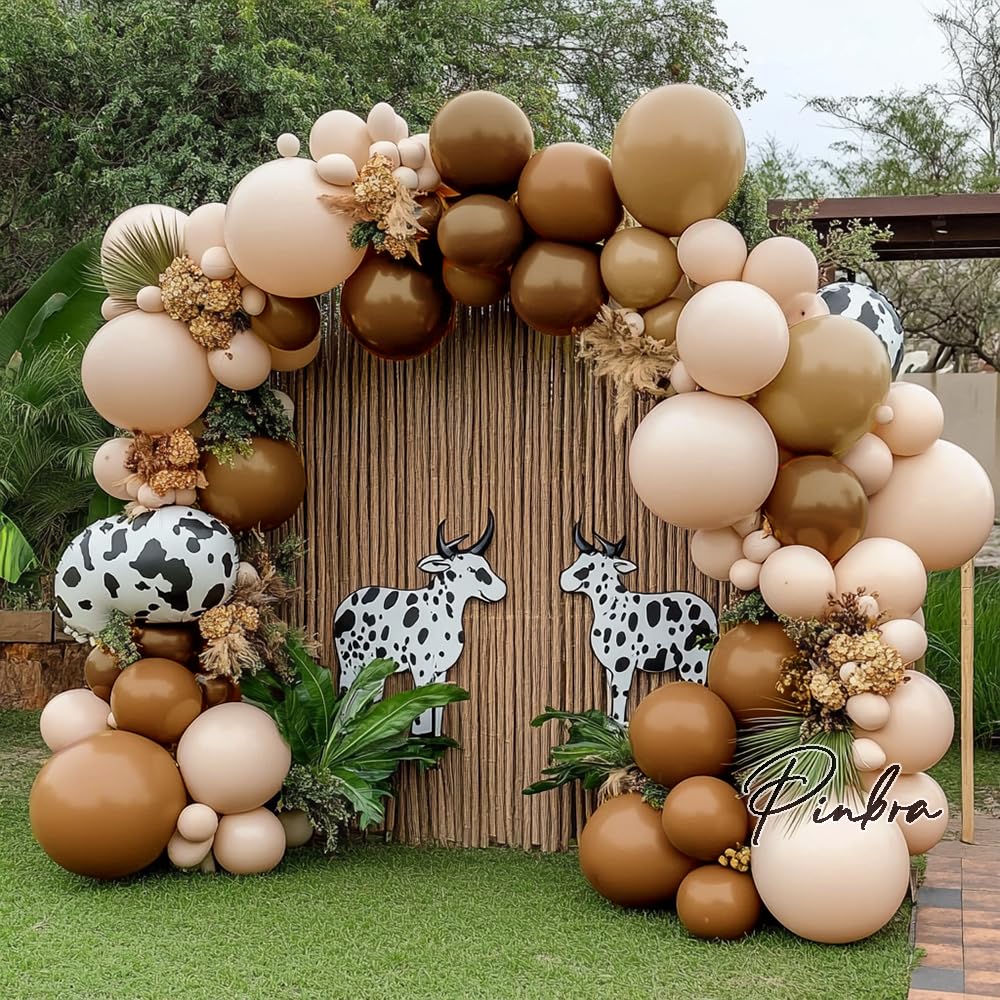 Double Stuffed Nude Balloon Garalnd Blush Beige Balloons Cream Brown Balloon Arch Kit Different Sizes Ivory Latex Balloons For Neutral Baby Shower Gender Reveal Birthday Boho Party Decorations
