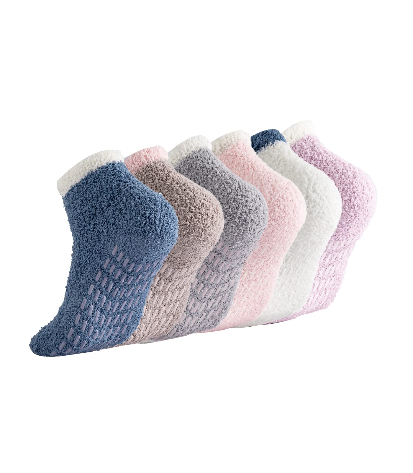 Breslatte Non Slip Hospital Socks with Grips for Women Grip Slipper Socks for Women Gifts