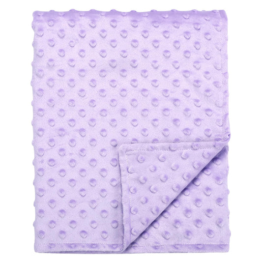 Baby Blanket for Girls, Soft Toddler Blanket 30 x 40 Inch, Newborn Blankets for Nursery, Stroller, Toddler Bed, Carseat, Double Layer, Pink