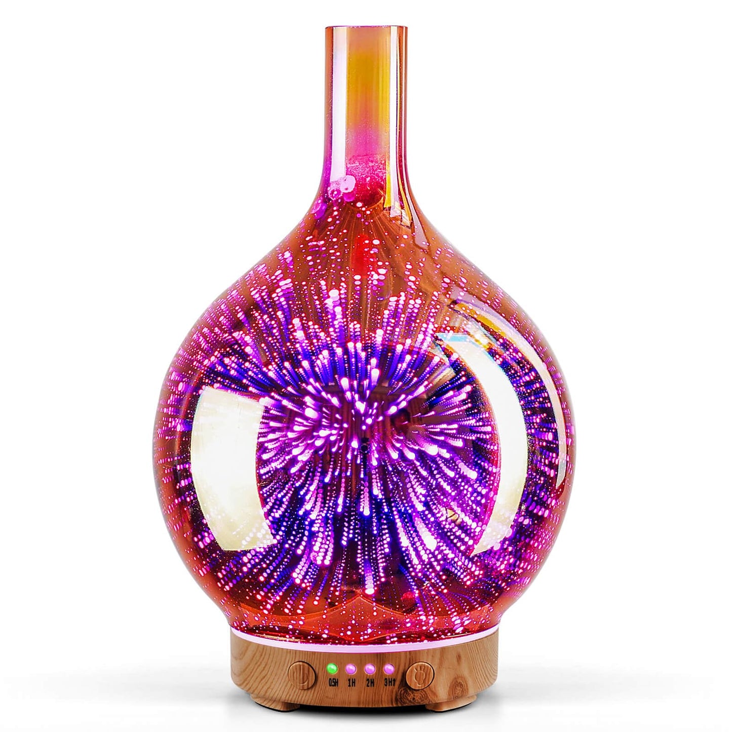Porseme 3D Essential Oil Diffuser Cool Mist Humidifier Ultrasonic Aromatherapy Diffuser,150ml Last 6h,Auto Shut-Off,Air Refresh,Decoration for Home,Office,Yoga,Baby,Sleep
