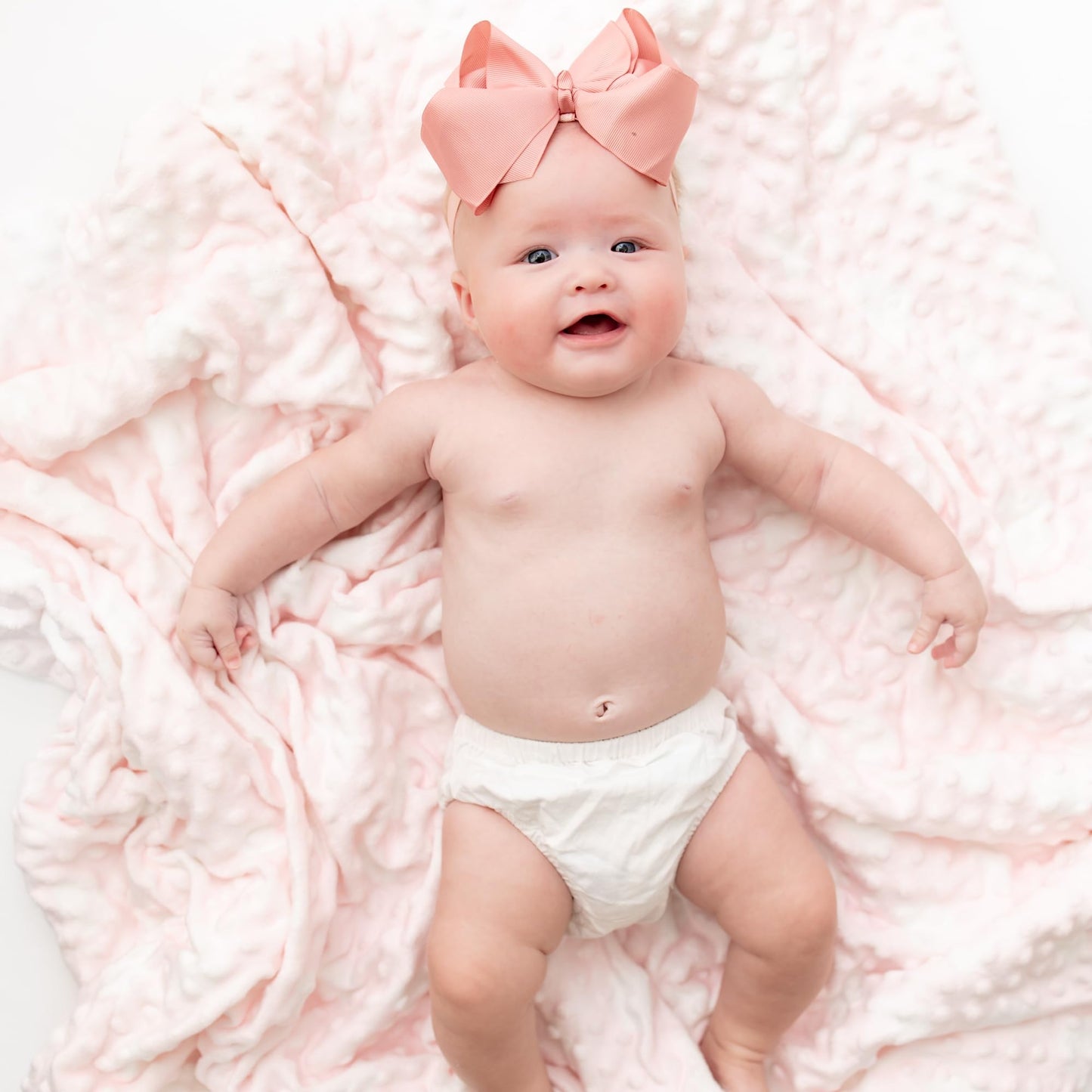 Ultra-Soft Baby Blanket for Girls & Boys – Large 47"x47" Cloud Blanket, Lightweight and Breathable, Neutral Designs for Newborn, Infant, Toddler