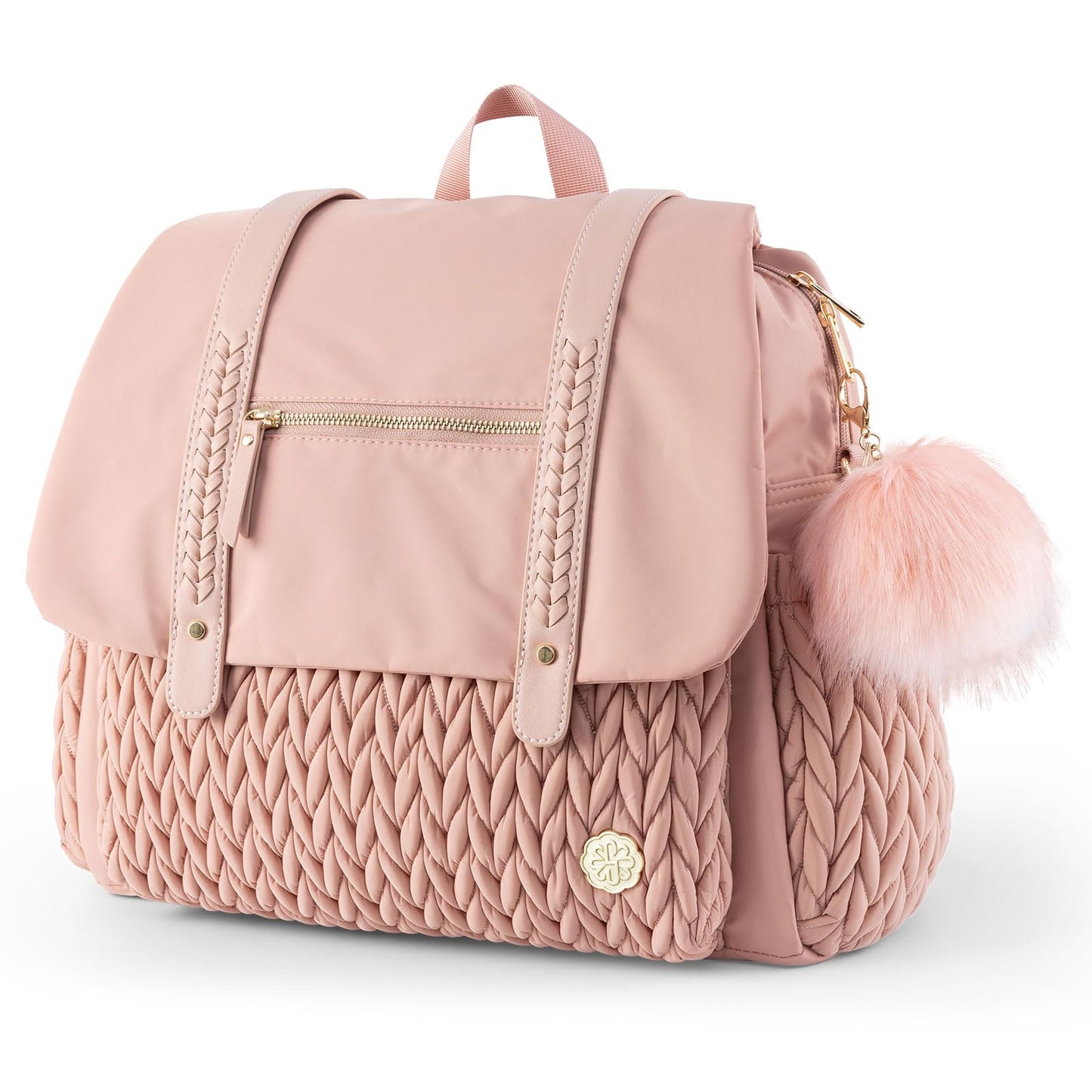 Diaper Bag BackPack Large Capacity Travel Mommy Bag Waterproof and Stylish with Changing Pad Baby Bag for Women and Girls
