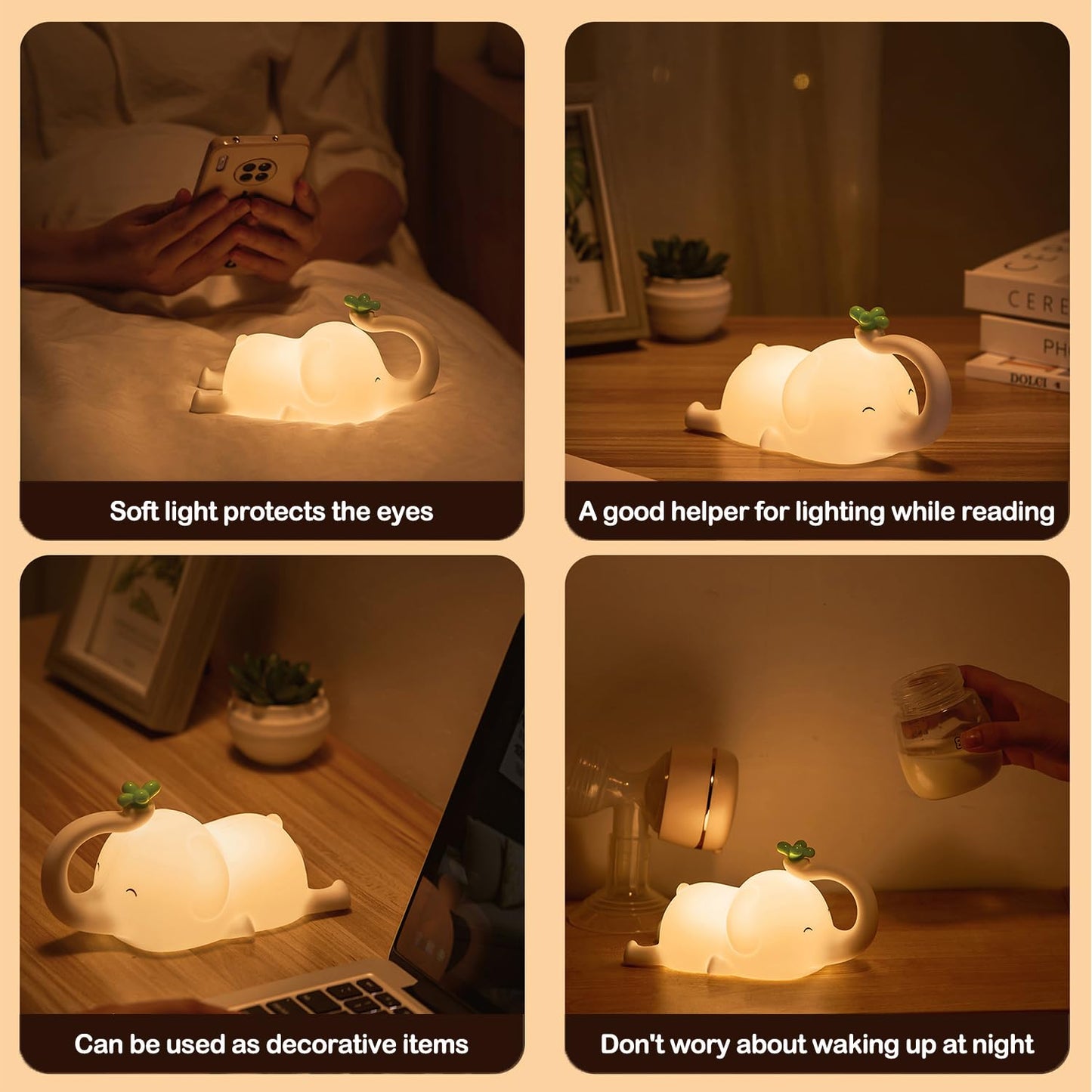 Cute Frog Night Light for Kids, Color Changeable Soft Silicone Sleeping Night Lamp for Nursery, Dimmable Timer Rechargeable Colorful Baby's Light Room Decor Children Gifts