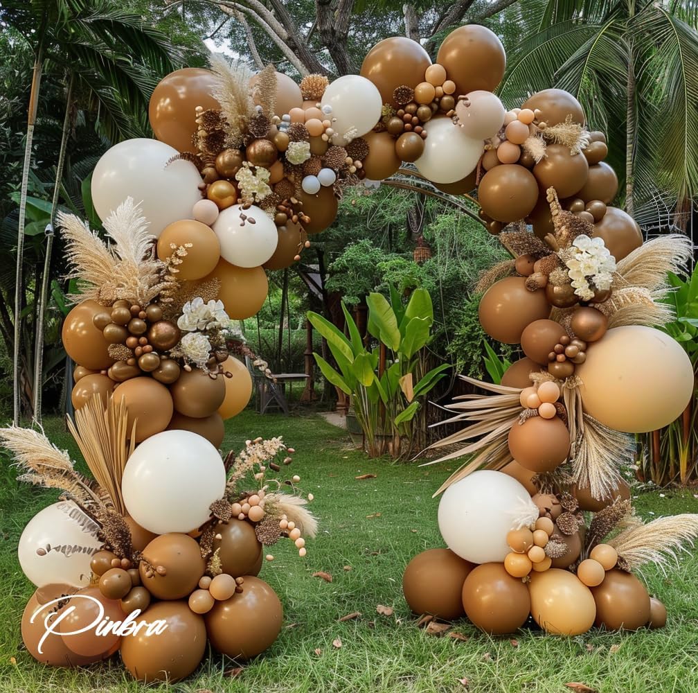 Double Stuffed Nude Balloon Garalnd Blush Beige Balloons Cream Brown Balloon Arch Kit Different Sizes Ivory Latex Balloons For Neutral Baby Shower Gender Reveal Birthday Boho Party Decorations