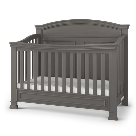 Child Craft Legacy Westgate 4-in-1 Convertible Crib, Baby Crib Converts to Day Bed, Toddler Bed and Full Size Bed, 3 Adjustable Mattress Positions, Baby Safe Finish, Fully Assembled (Vintage Linen)