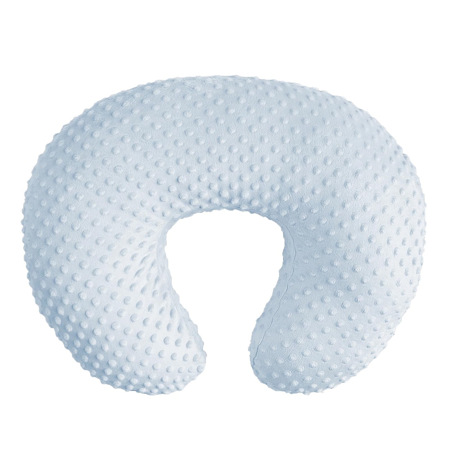OWLOWLA Nursing Pillow Cover, Breastfeeding Pillow Slipcover Fits Nursing Pillow for Baby Boy Girl(Blush Pink)