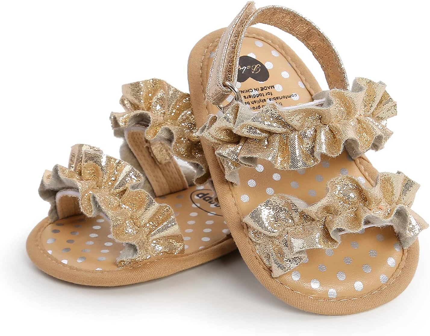 Infant Baby Girls Boys Summer Sandals Premium Unisex Non Slip Rubber Soft Sole Breathable Toddler First Walker Outdoor Beach Shoes