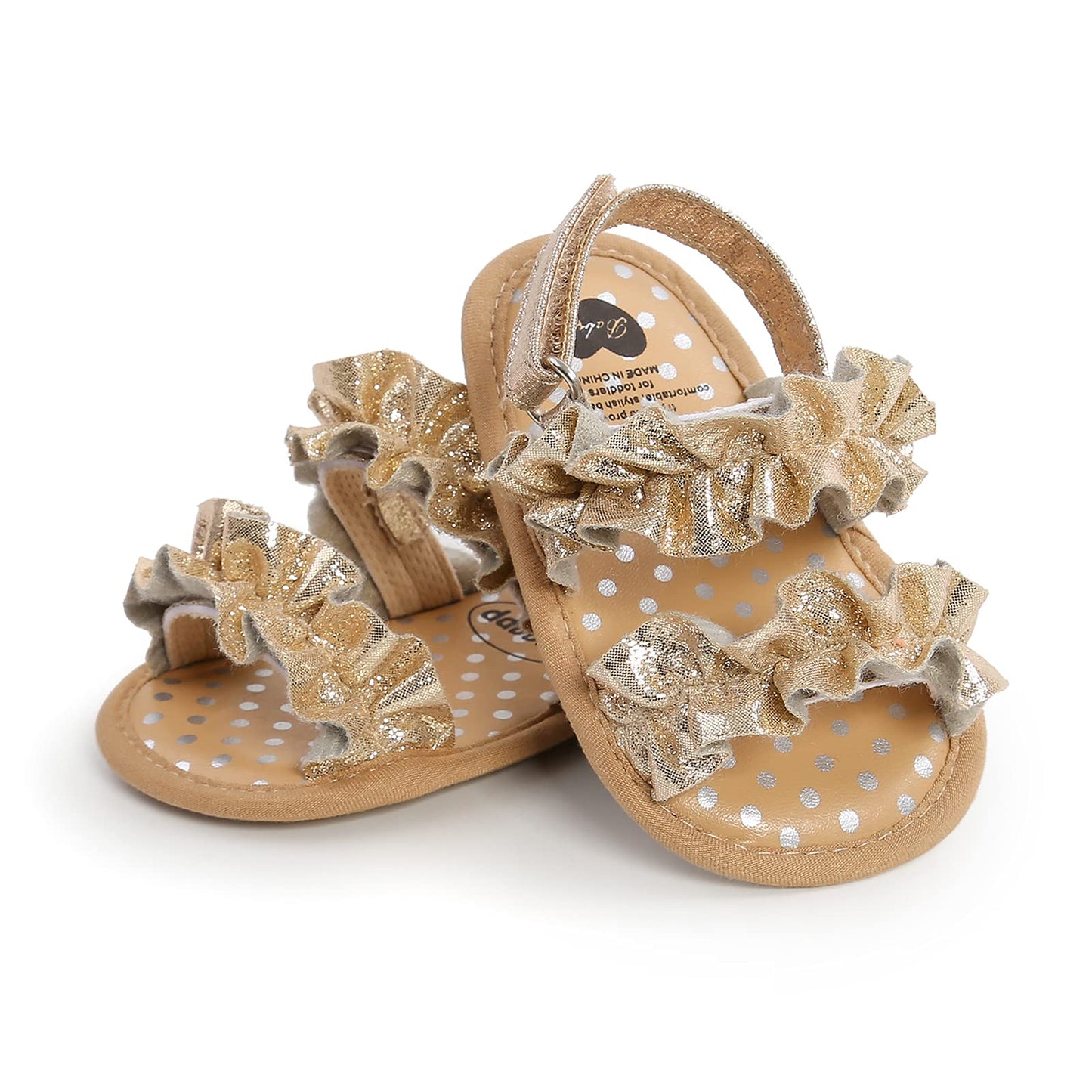 Infant Baby Girls Boys Summer Sandals Premium Unisex Non Slip Rubber Soft Sole Breathable Toddler First Walker Outdoor Beach Shoes