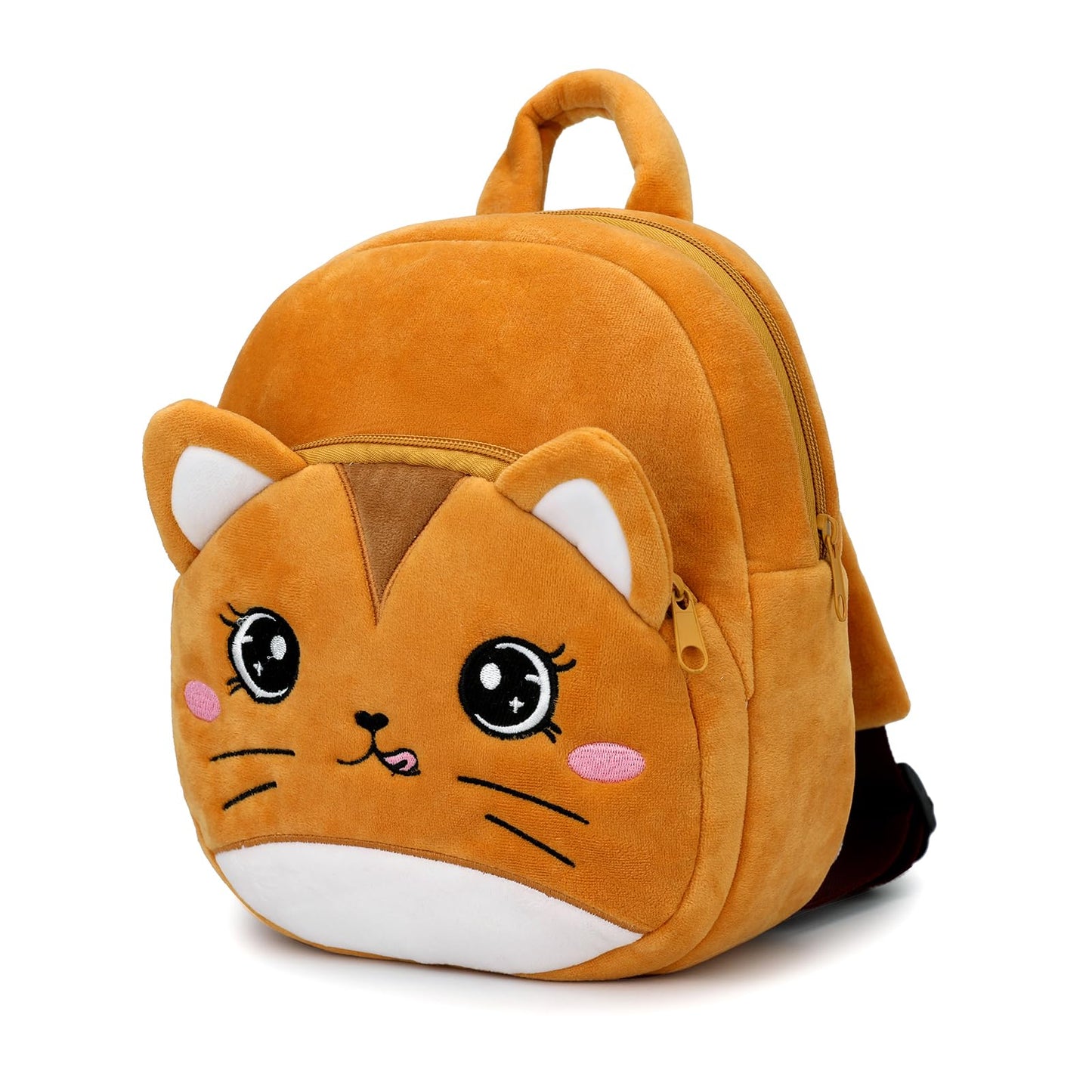 Cute Toddler Backpack Plush Animal Cartoon Mini Travel Daycare Bag for Baby Girl Boy 2-6 Years (Shark Blue)