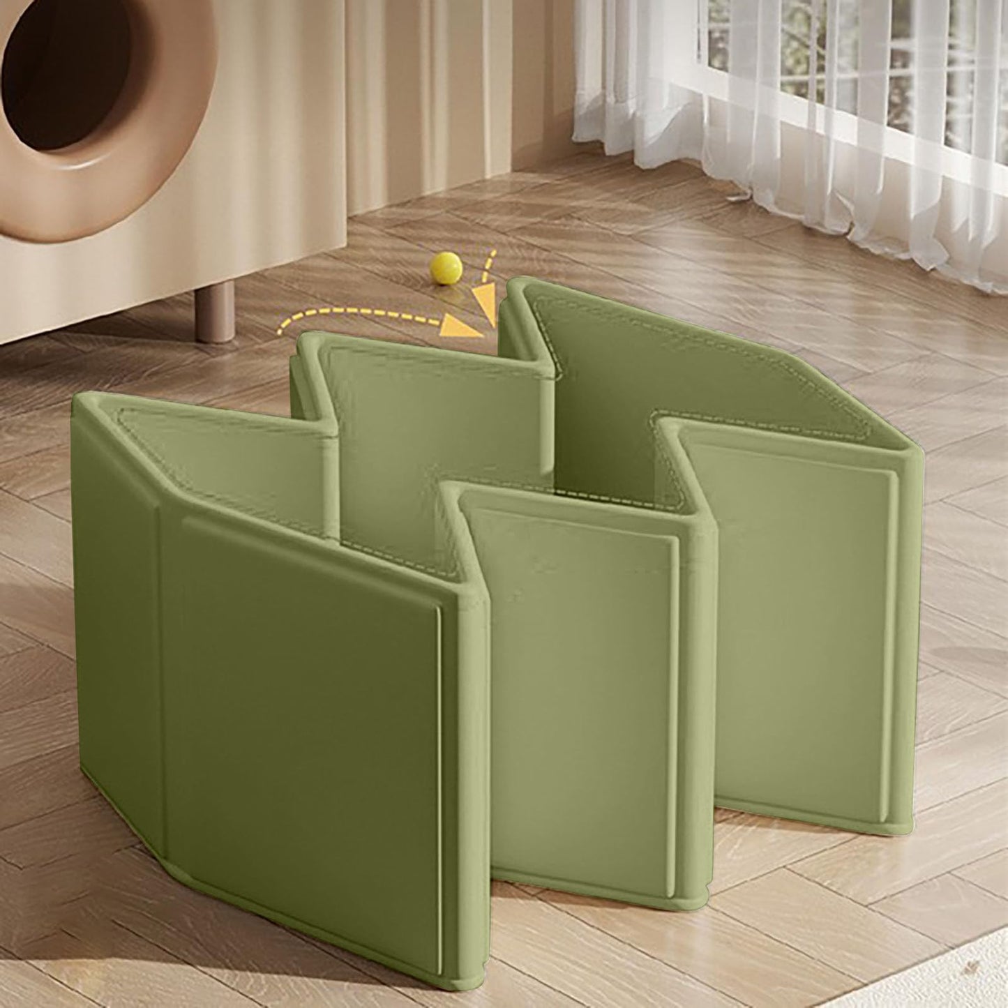 Large Bathroom Bathtub, Foldable Bathtub, Foldable Bathtubs for Home, Large Bathtubs for Portable Shower Basin, Foldable Easy to Use (Green, Includes Toy Balls and Ducklings)