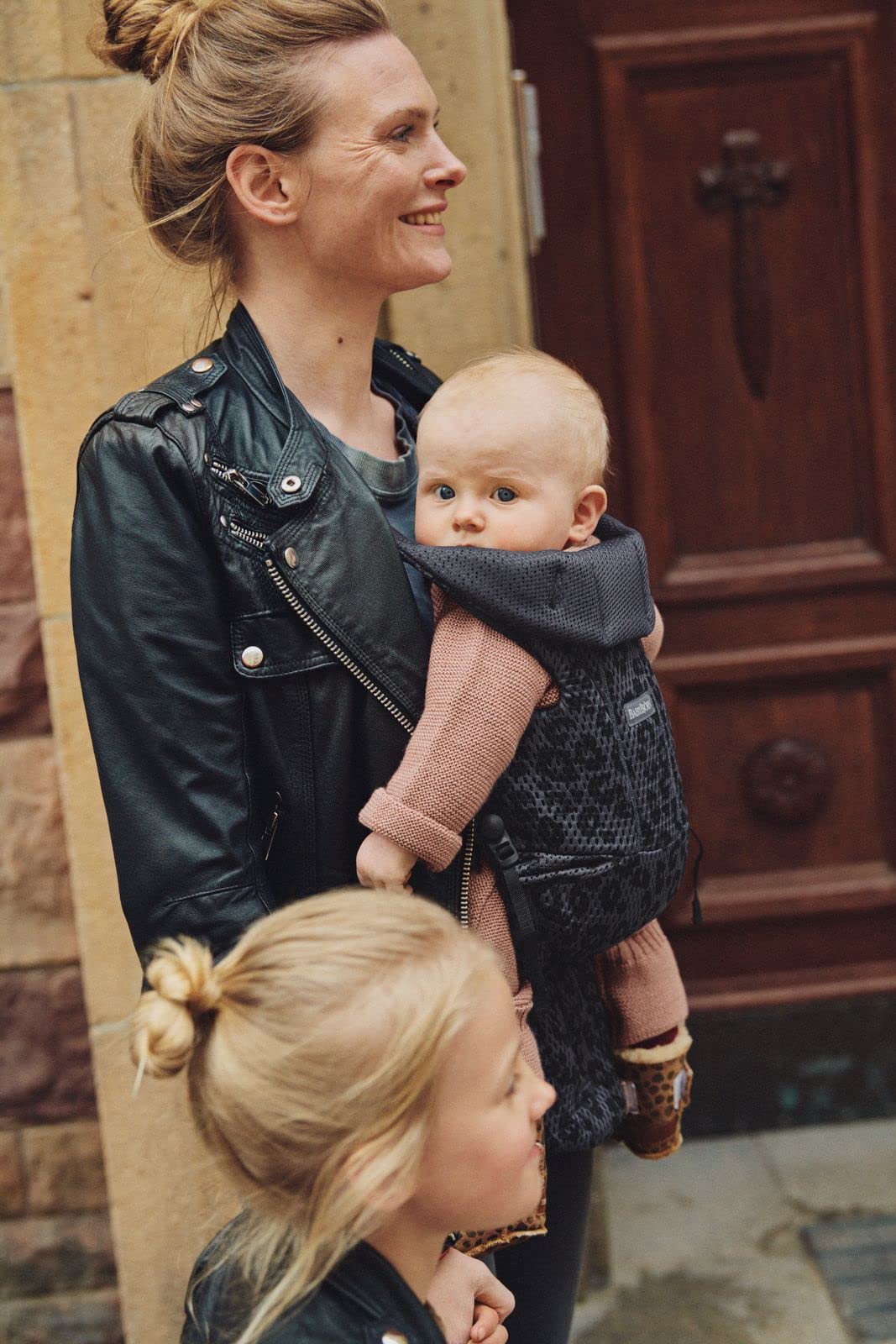 BabyBjörn Baby Carrier Free, 3D Mesh, Dusty Pink