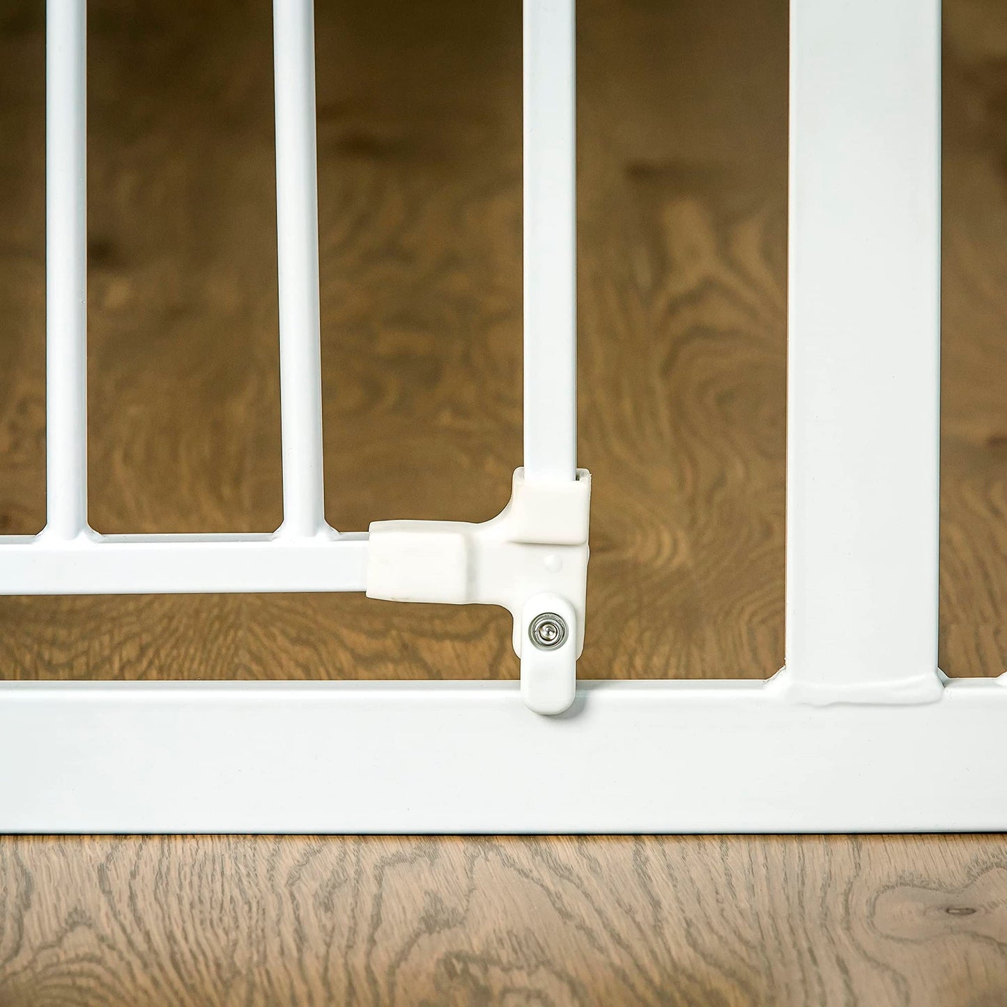 Regalo Easy Step 38.5-Inch Wide Walk Thru Baby Gate, Includes 6-Inch Extension Kit, Pressure Mount Kit, Wall Cups
