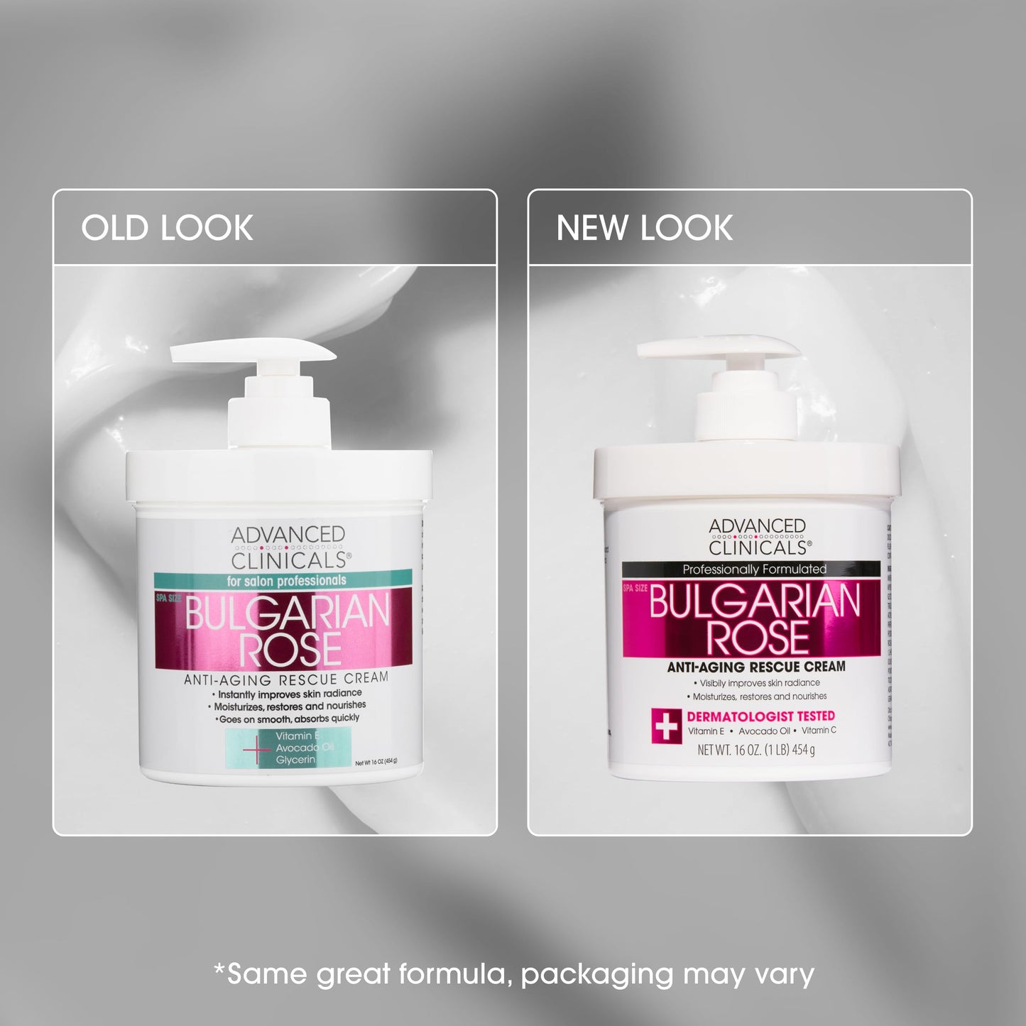 Advanced Clinicals Retinol Body Lotion + Collagen Cream Fragrance Free Face Moisturizer & Body Cream 2pc Skincare Set For Women & Men Helps Reduce Appearance Of Crepey Skin, Wrinkles, & Dry Skin, 2pc