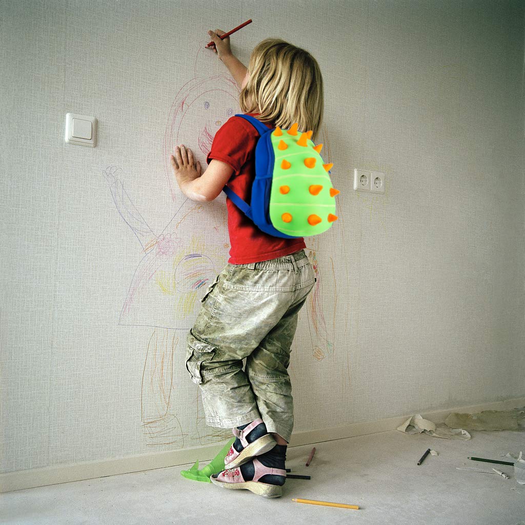 JiePai Rocket Toddler Kids Backpack with Harness Leash for Boys Girls Age 1-3