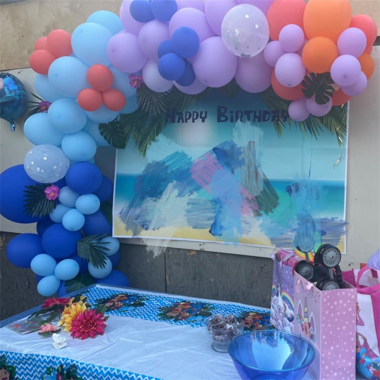 Dusty Blue Balloon Set, 60Pcs 12 Inch Slate Baby Blue White Sand Latex Balloon with Metallic Confetti Champagne Gold Helium Balloons for Birthday Party Baby Bridal Shower Boho Decortaions Supplies
