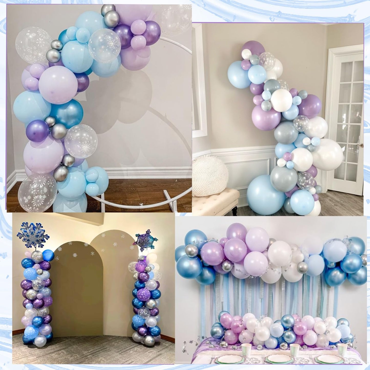 Pink White Balloon Arch Kit, Double Stuffed Pastel Pink Ivory White Balloon Garland, Baby Pink Cream White Balloons with 3pcs 18Inch Clear Balloons for Girls Birthday Baby Shower Party Decorations