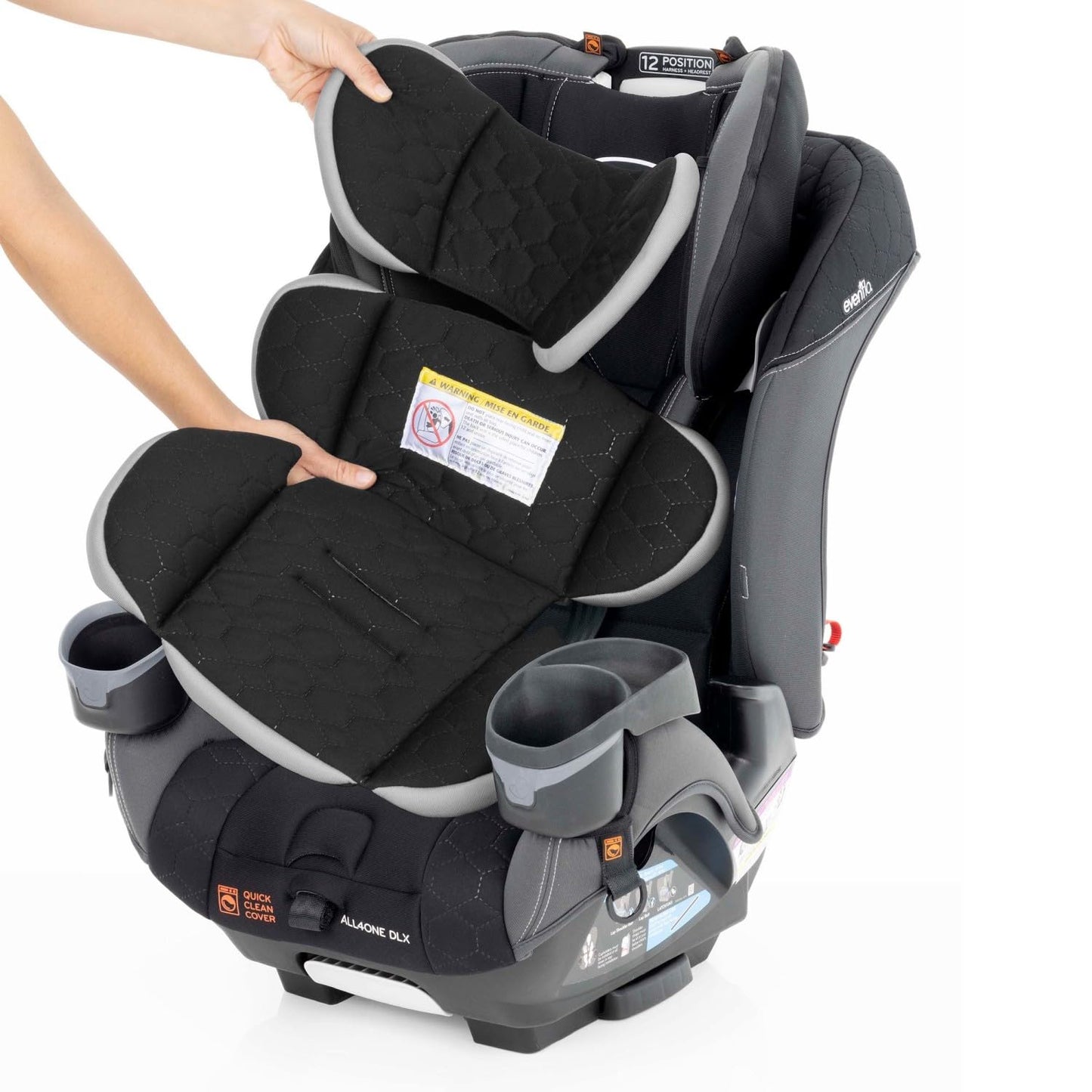 EveryFit/All4One 3-in-1 Convertible Car Seat (Augusta Pink)