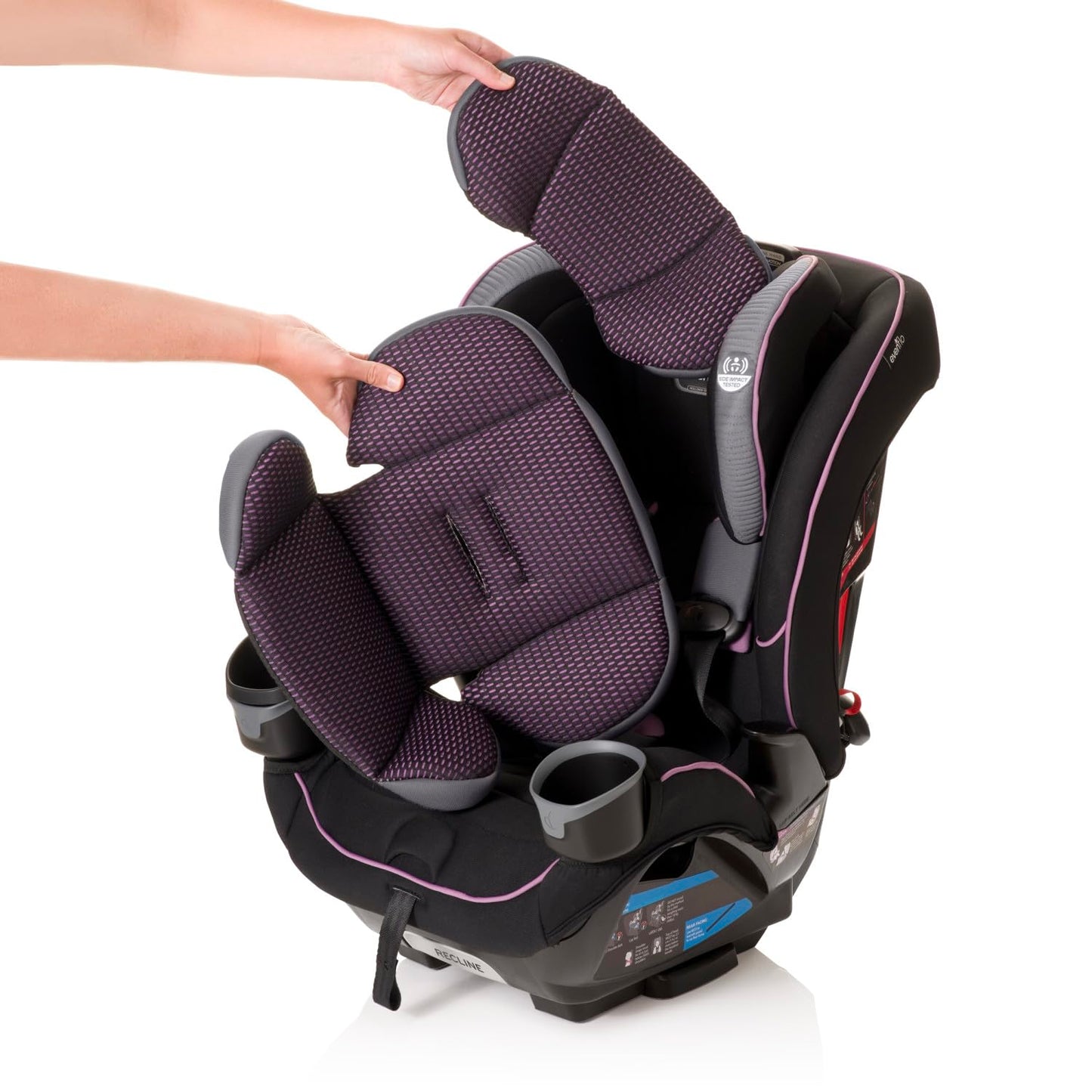 EveryFit/All4One 3-in-1 Convertible Car Seat (Augusta Pink)