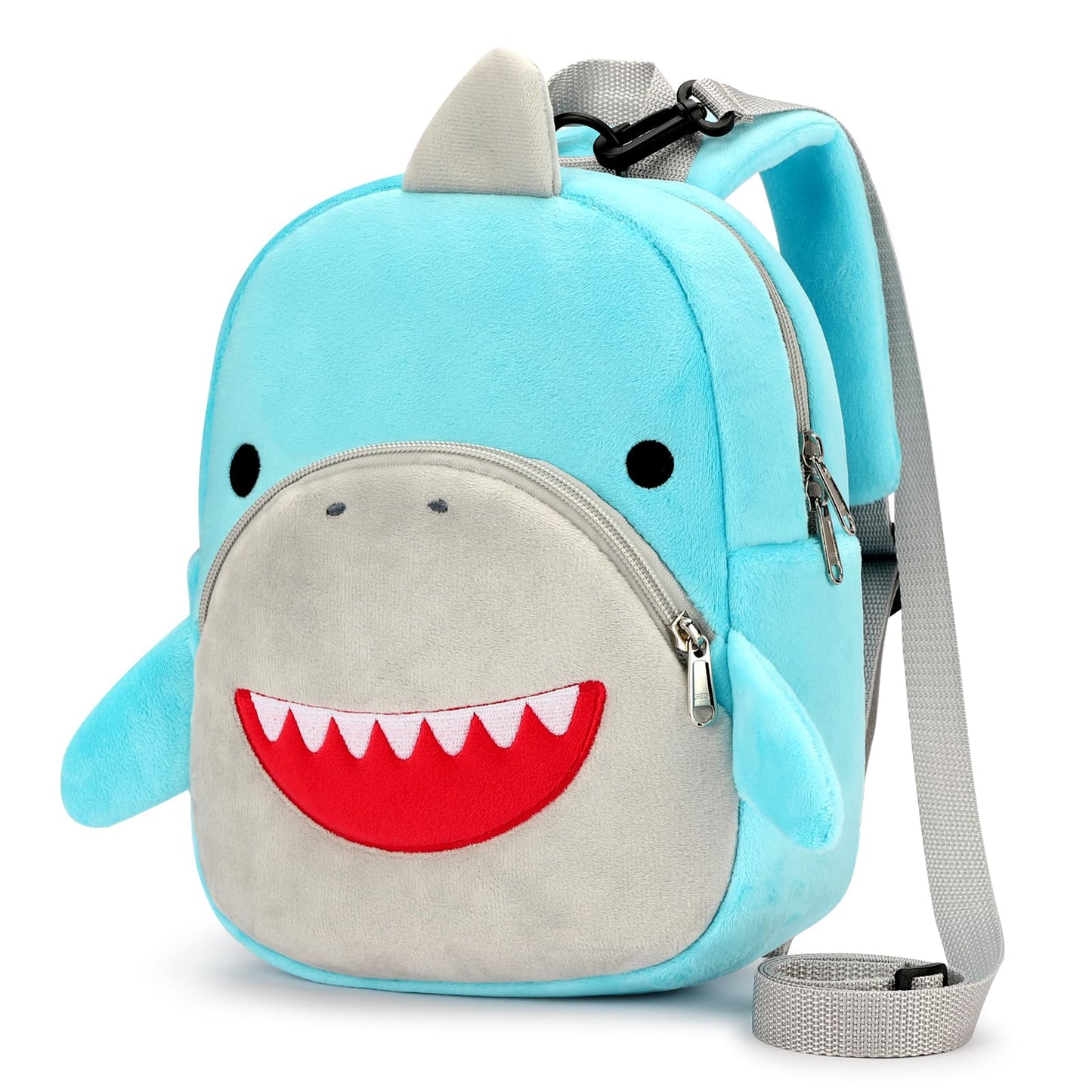 mibasies Toddler Backpacks for Girls 2-4: Plush Backpack -3D Animal Cartoon Mini Travel Bag -10 inch Toddler Backpack Leash