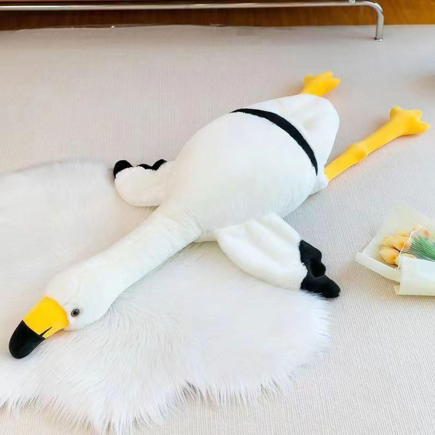 62" Flamingo Stuffed Animal Plush Pillow Giant Stuffed Animal Plush Doll Pink Flamingo Plush Toys for Kids Birthday Christmas Decoration Gifts(Pink)