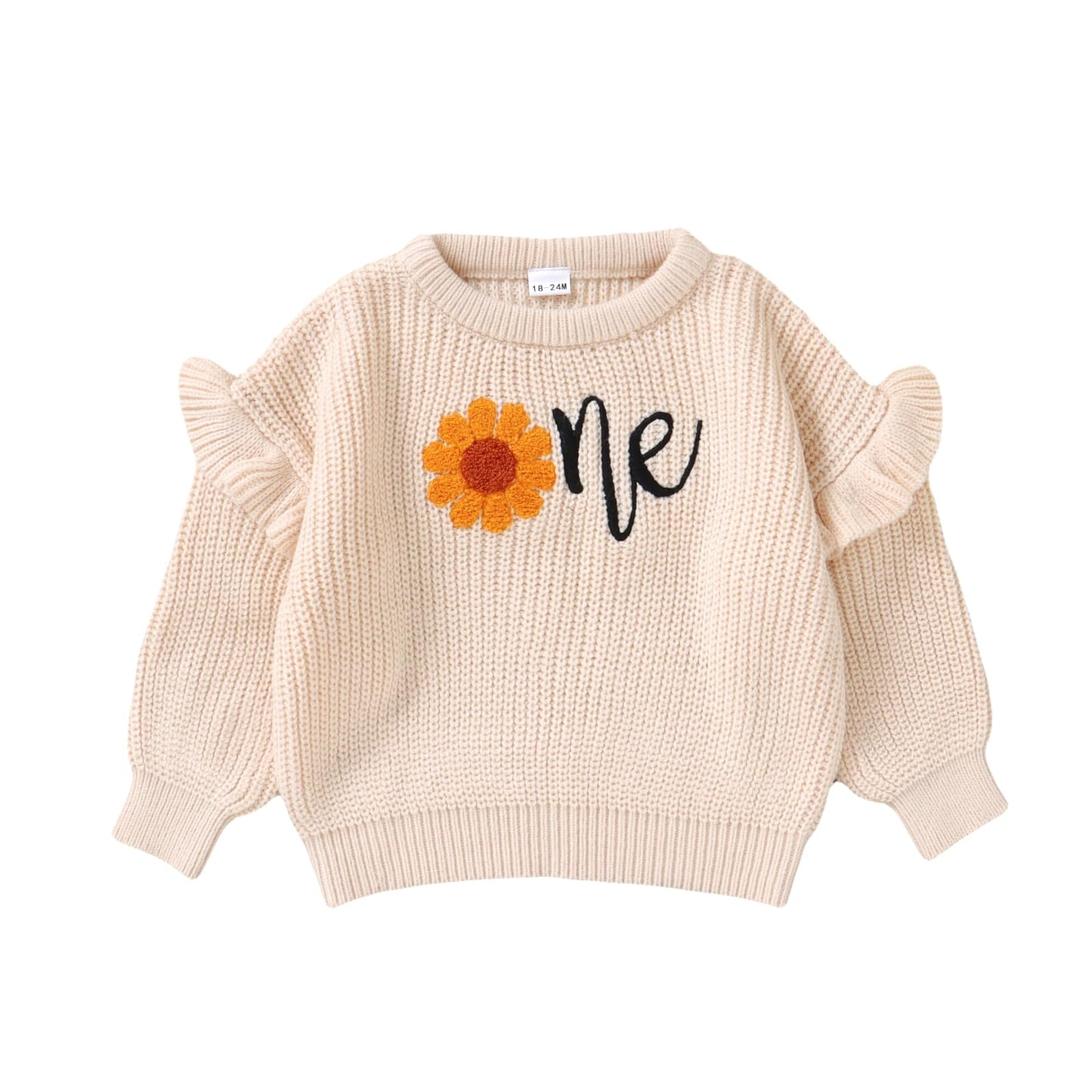 Infant Toddler Baby Girl Oversized Sweater Long Sleeve Sweaters Fall Winter Tops Clothes