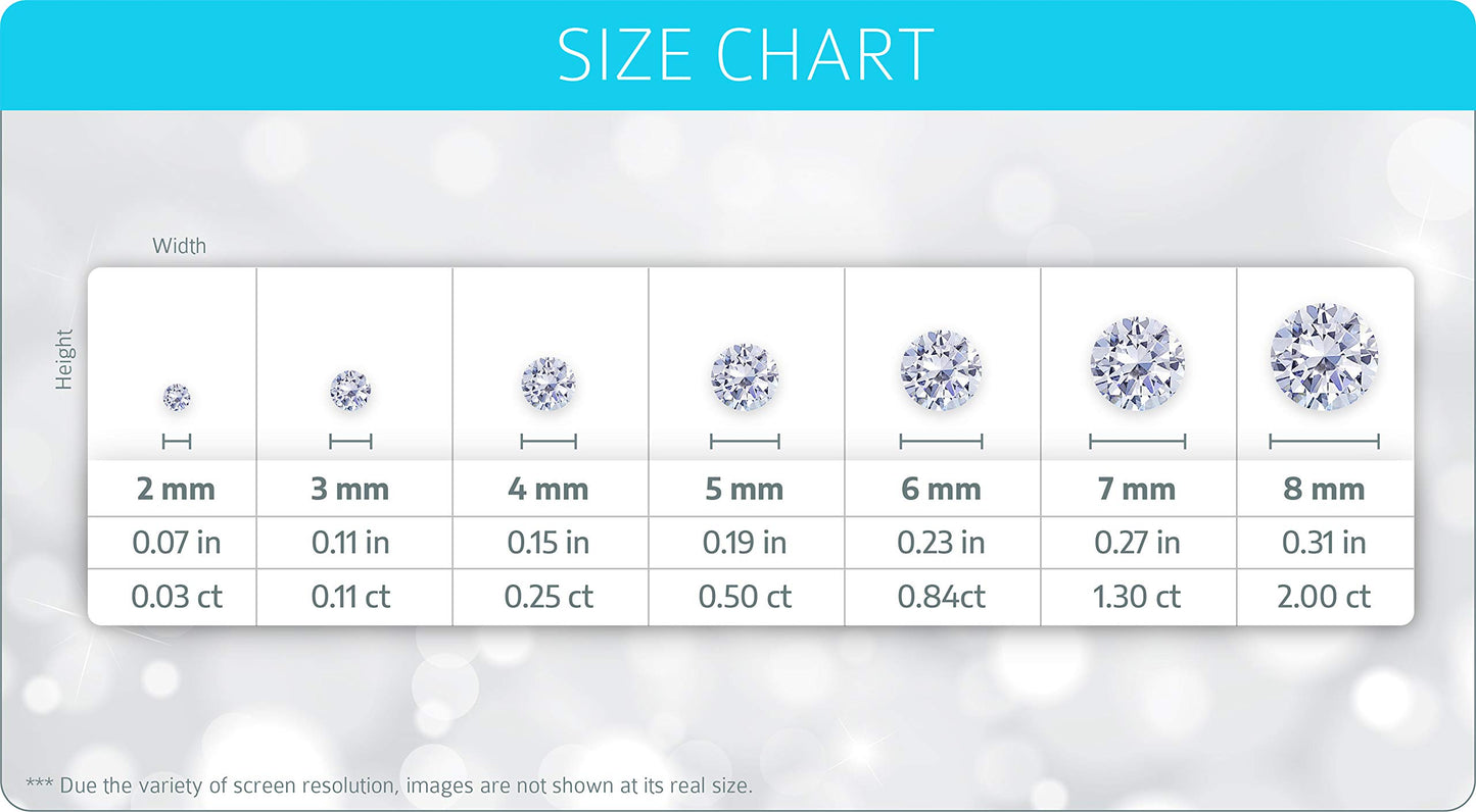10k Yellow Gold Basket Round CZ Cubic Zirconia Solitaire Children Stud Screwback Baby Girls Earrings