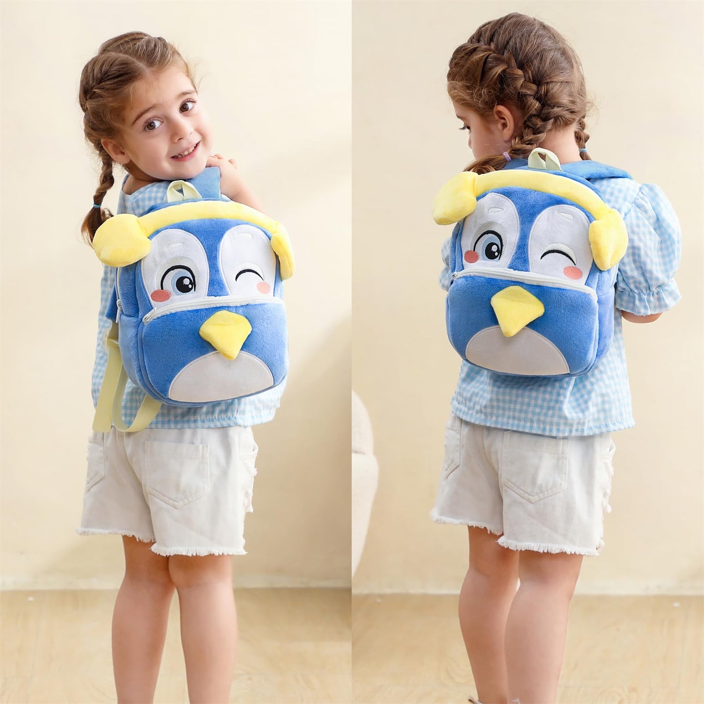 Toddler Backpack for Girls Boys School Small Backpacks Toddler Back Pack Stuffed Animal Backpack Kawaii Kids Mini School Bag Preschool Age 2-4 Unicorn