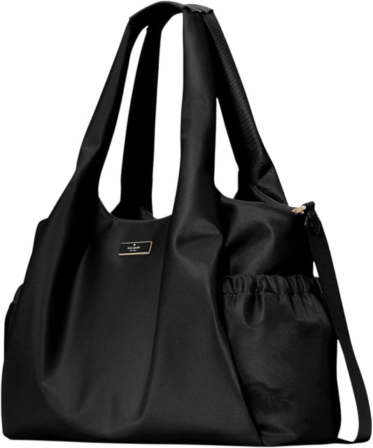 kate spade new york Carter Large Diaper Baby Bag Tote (Black)