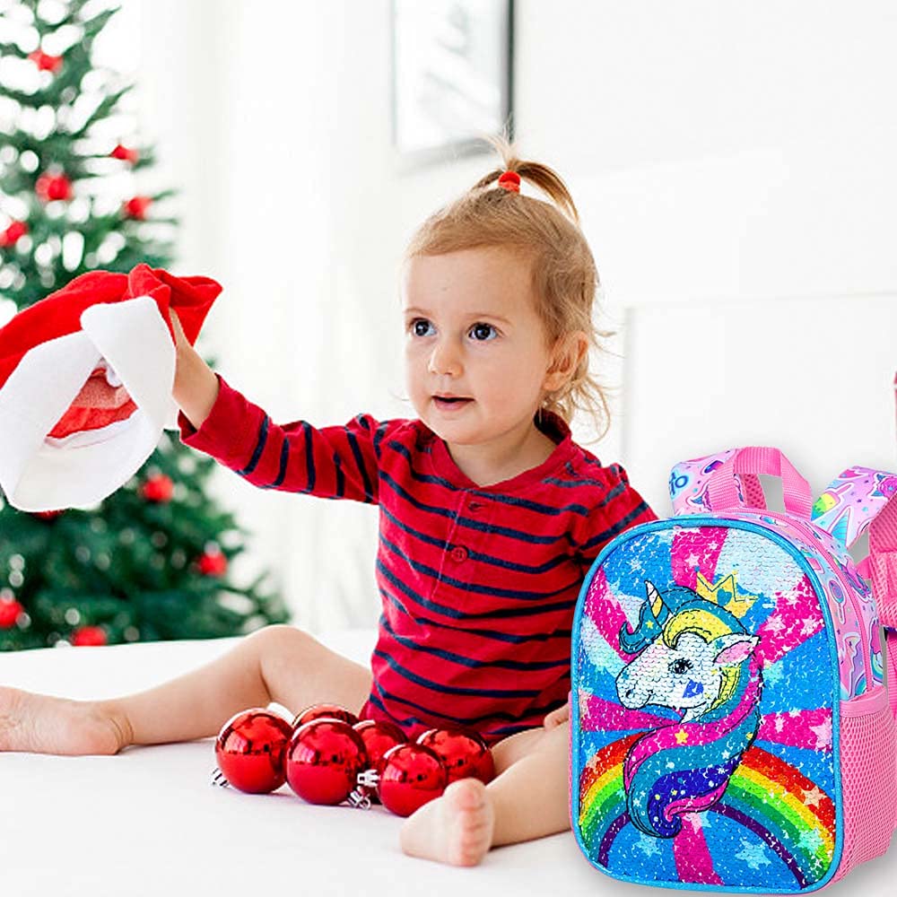 AGSDON Toddler Backpack Leash, 9.5" Safety Harness Dinosaur Bag - Removable Tether